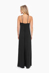 Cross Front Wide Leg Jumpsuit