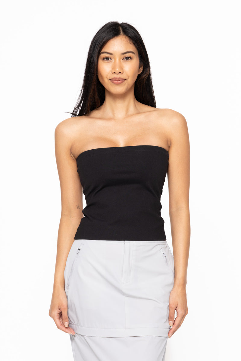 Double Lined Longline Tube Top