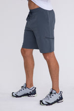 Men's Active Drawstring Shorts - Dark Slate