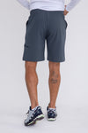 Men's Active Drawstring Shorts - Dark Slate