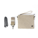 Charlotte Woven Cross Body Bag