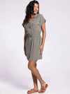 Maya Dress- Smokey Olive