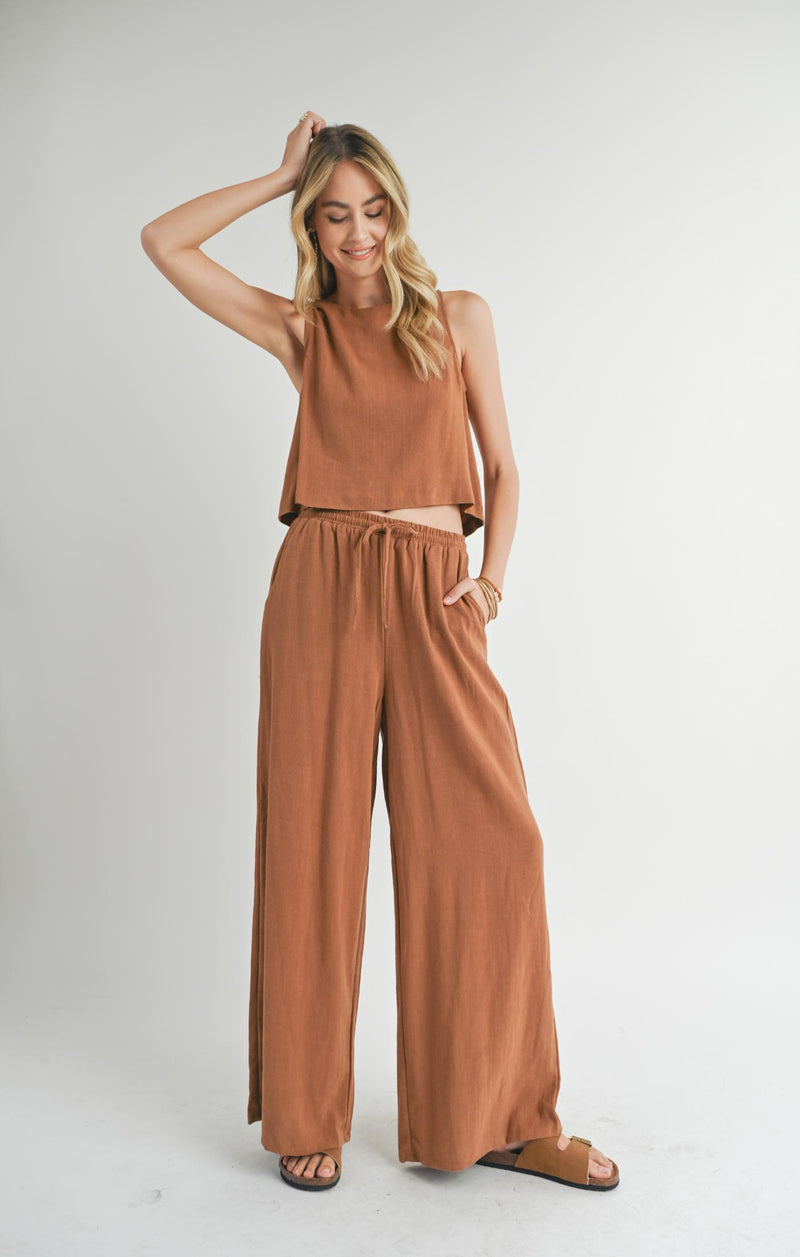 Sugarloaf Linen Pants