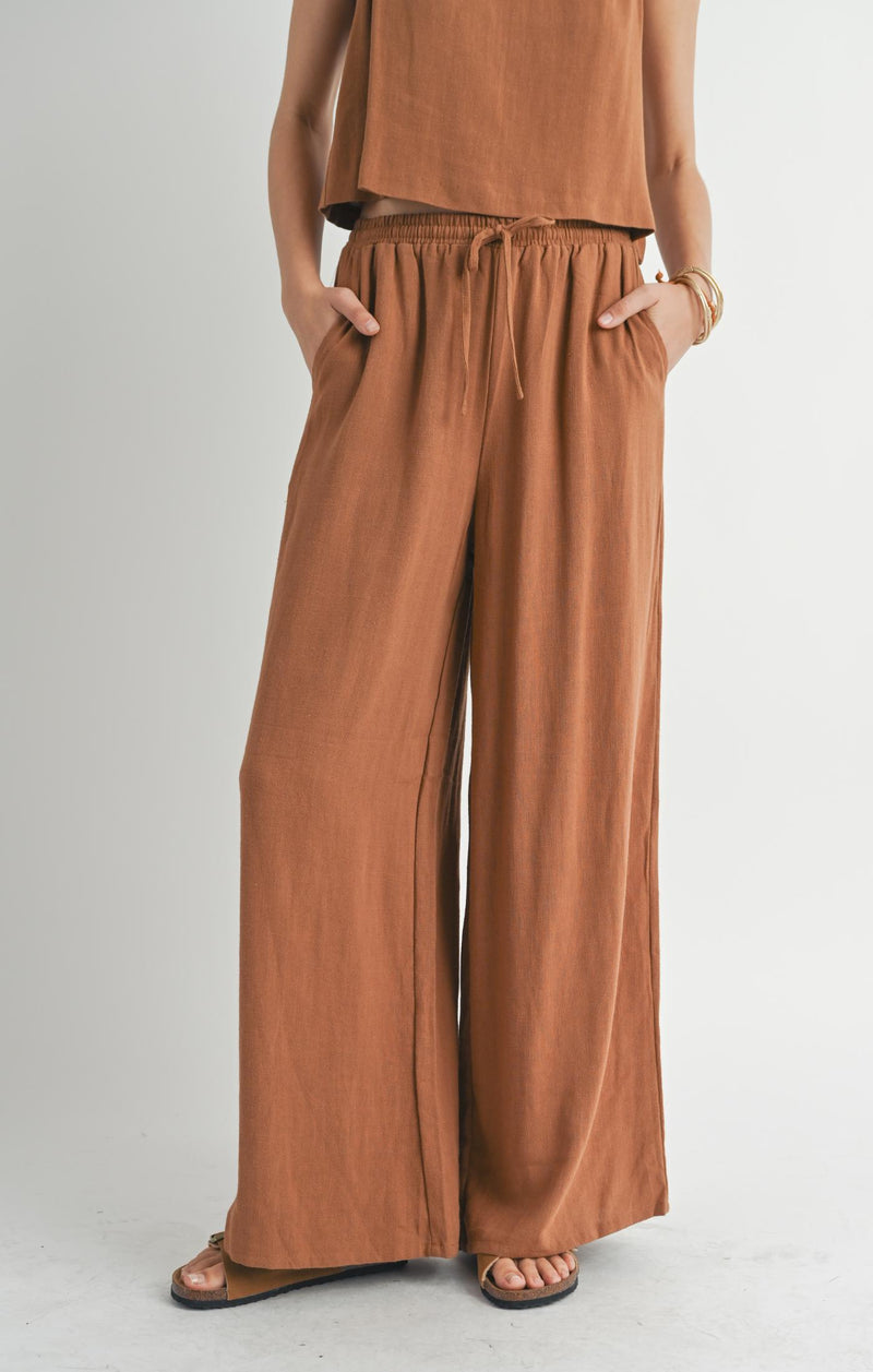 Sugarloaf Linen Pants