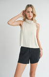 Ronan Knit Turtle Neck Tank