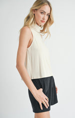 Ronan Knit Turtle Neck Tank