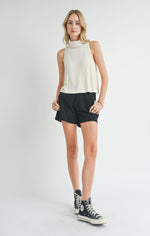 Ronan Knit Turtle Neck Tank