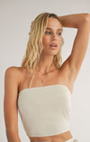 Sugarloaf Smocked Tube Top - Oatmeal