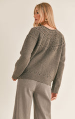 Lyra Pointelle Detail Sweater