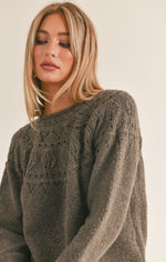 Lyra Pointelle Detail Sweater