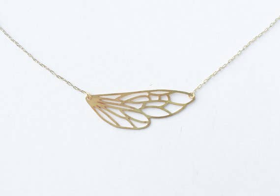 Insect Wing Necklace