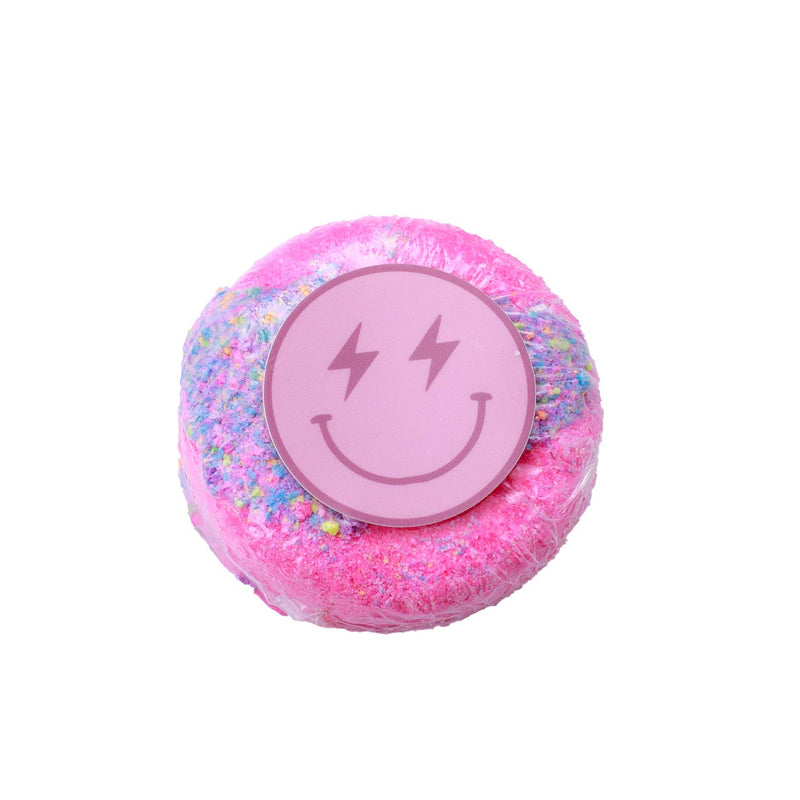 Pink Preppy Donut Bath Bomb and Sticker Pack