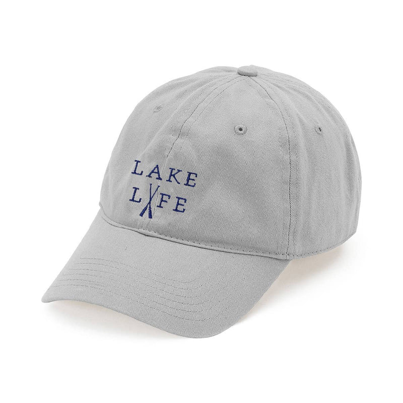 Lake Life Embroidery Grey Cap