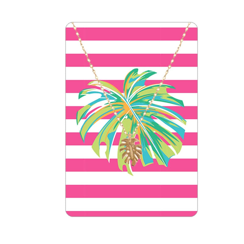 Palm Leaf Keepsake Card