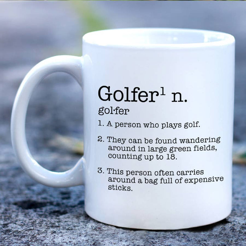 Golfer Definition Coffee Mug