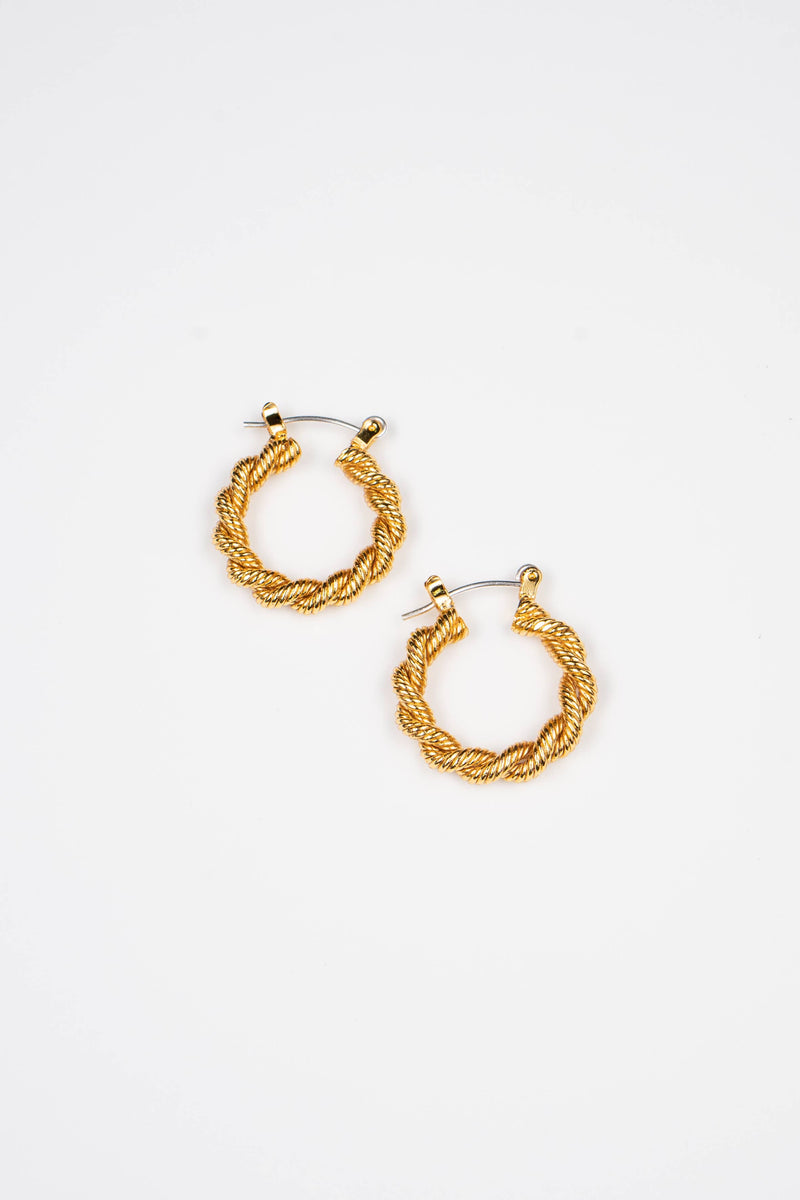 Double Aspen Hoops Medium