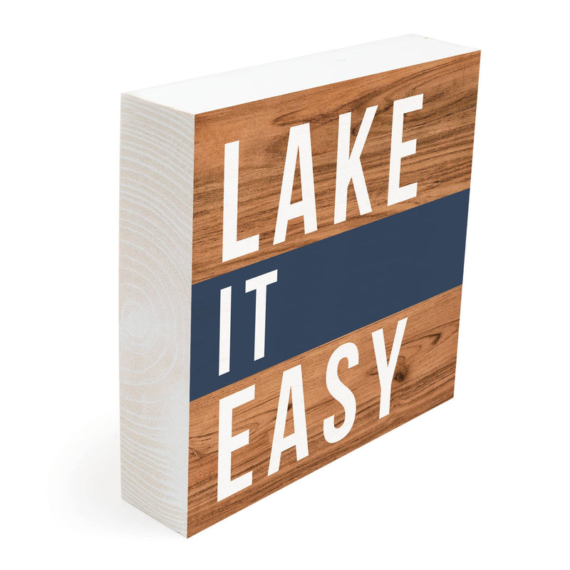 Lake it Easy / 5.375x5.375 Table Decor