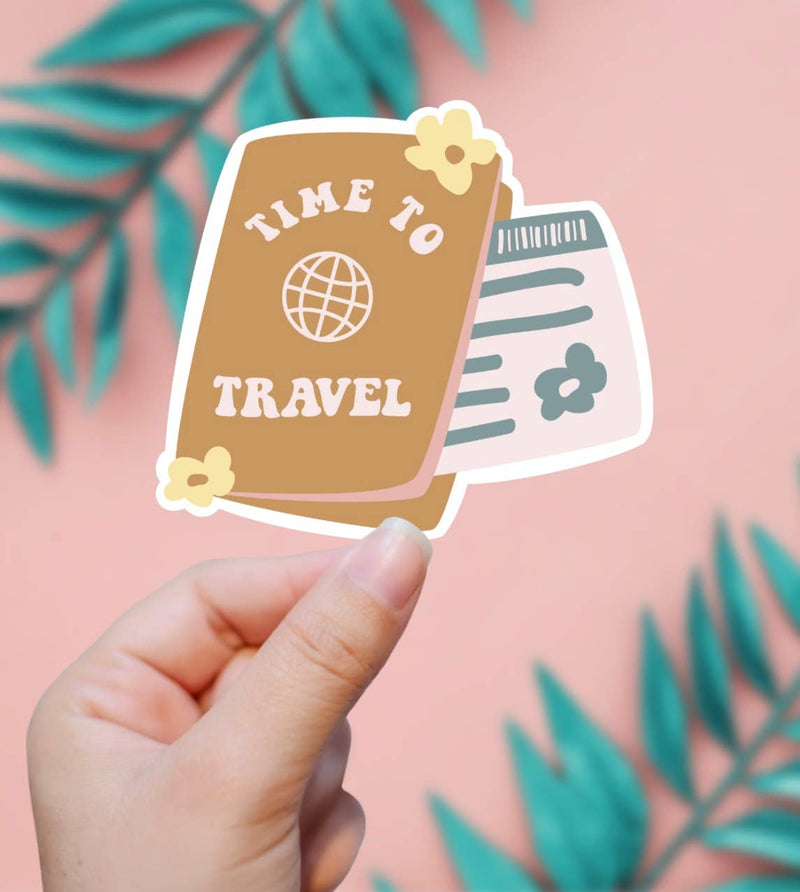 Travel More Passport Sticker